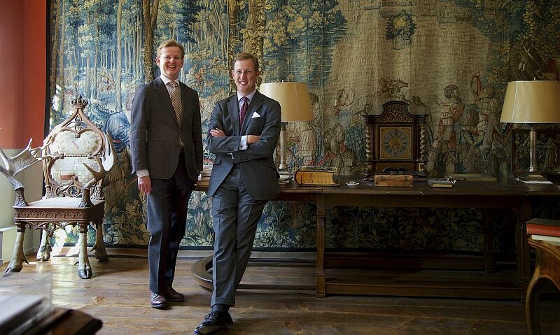 Unsere Speaker vom Rotkäppchen-Mumm-Event auf Schloss Salem: Prinz Bernhard und Prinz Michael, die Markgrafen von Baden.