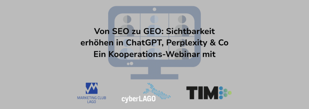 Kooperation Webinar mit cyberlago