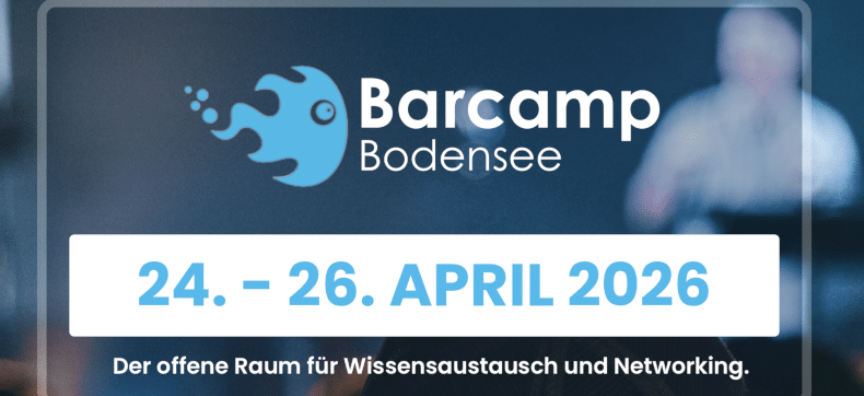 17. Barcamp Bodensee 2026 in Friedrichshafen – offene Unkonferenz „Focus the Donut“ mit Teilnehmenden aus Wirtschaft, Technik und Gesellschaft