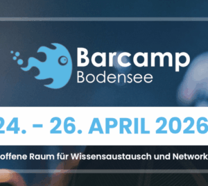 17. Barcamp Bodensee 2026 in Friedrichshafen – offene Unkonferenz „Focus the Donut“ mit Teilnehmenden aus Wirtschaft, Technik und Gesellschaft
